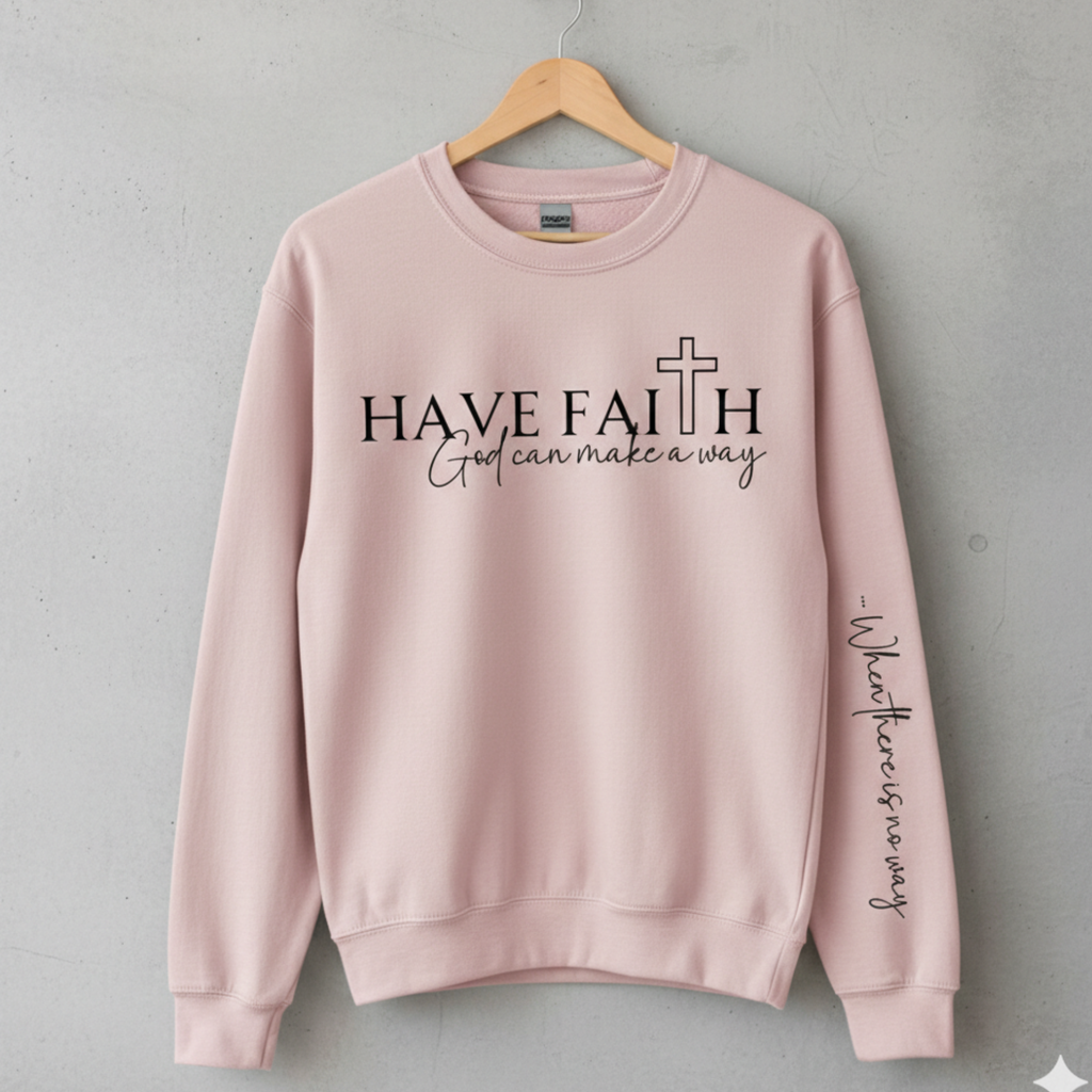 Sweater have faith