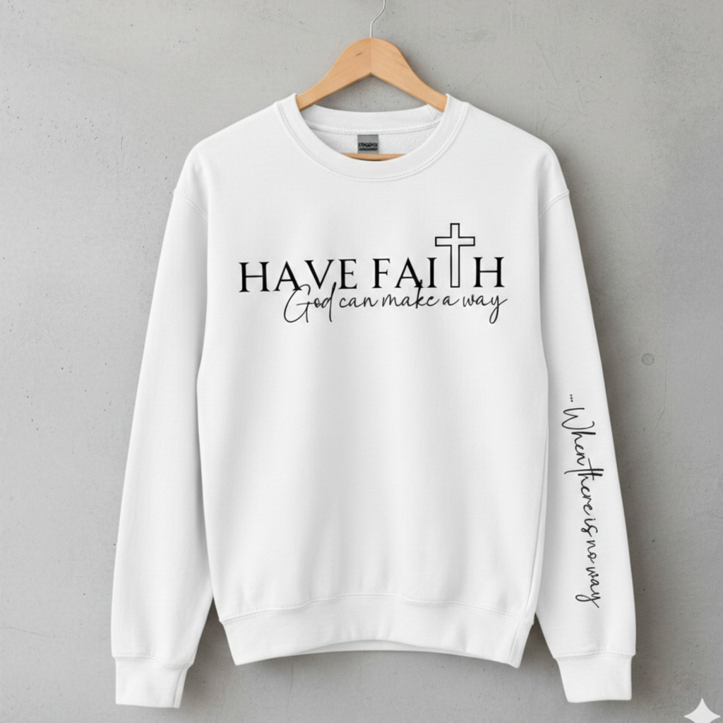 Sweater have faith