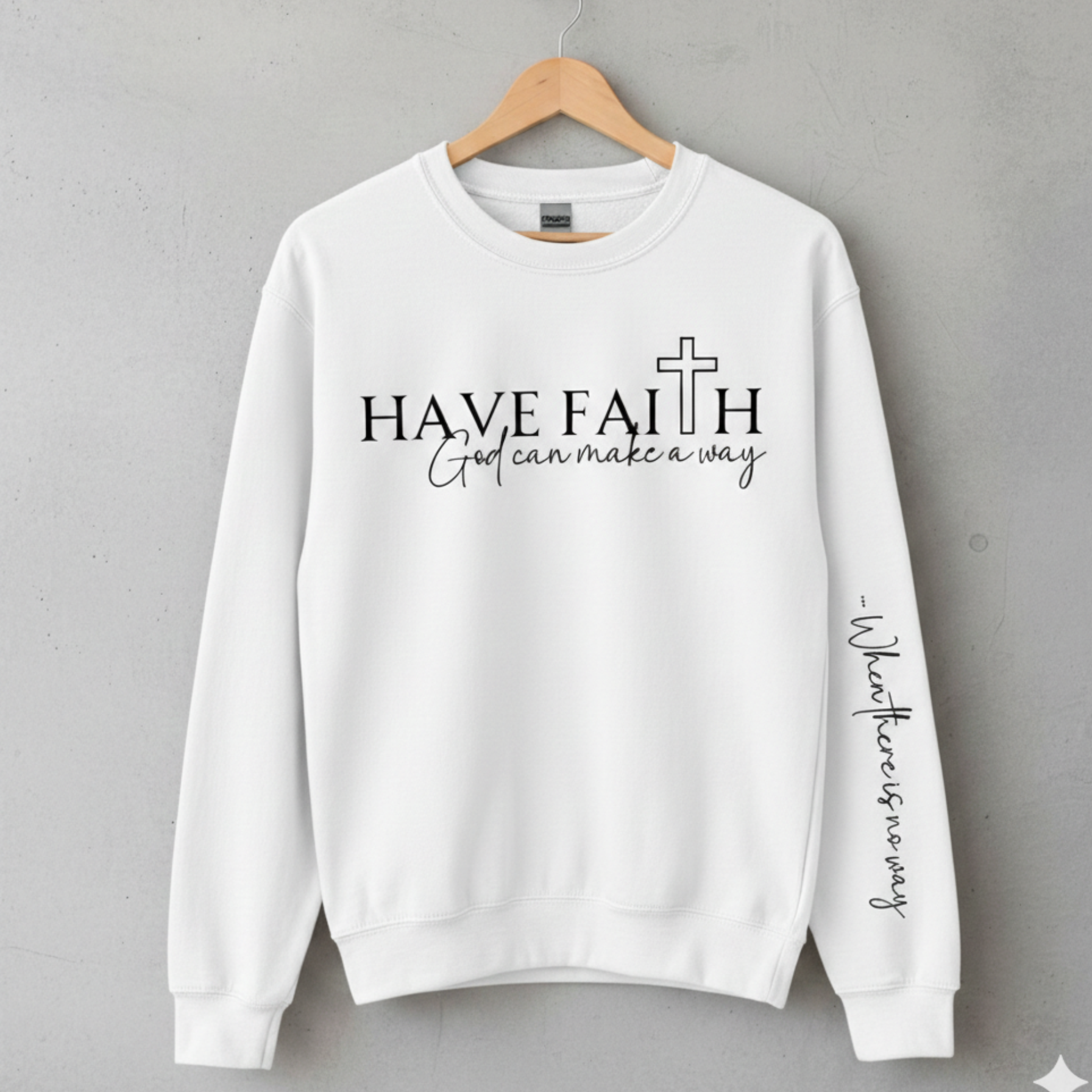 Sweater have faith