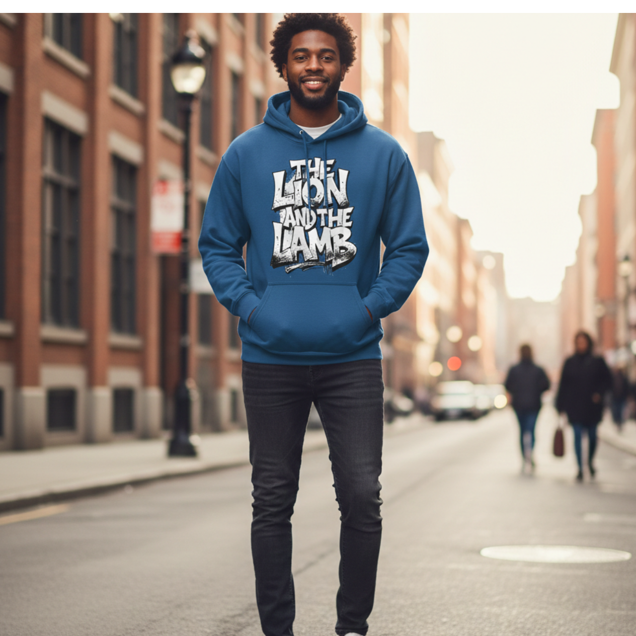 Hoodie Lion and the lamb