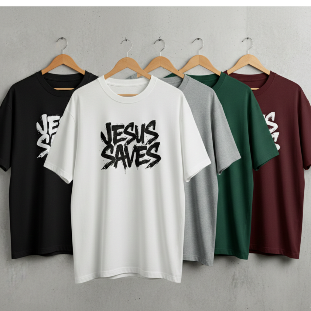 Oversized Tshirts Jesus