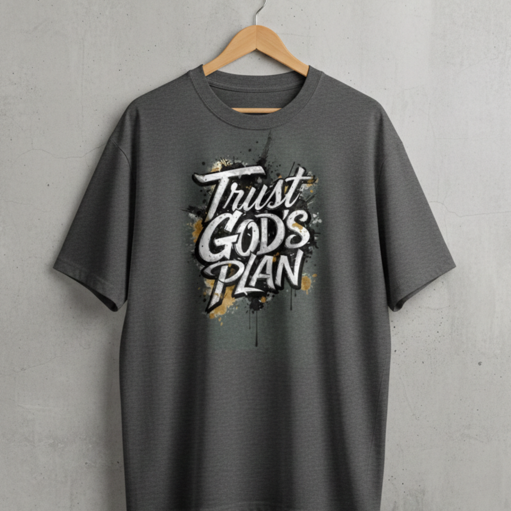Oversized T-Shirt Trust God