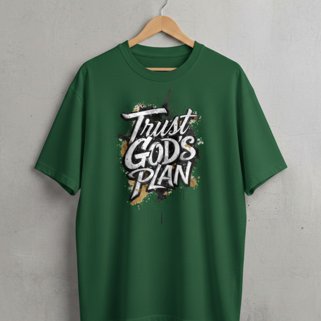 Oversized T-Shirt Trust God