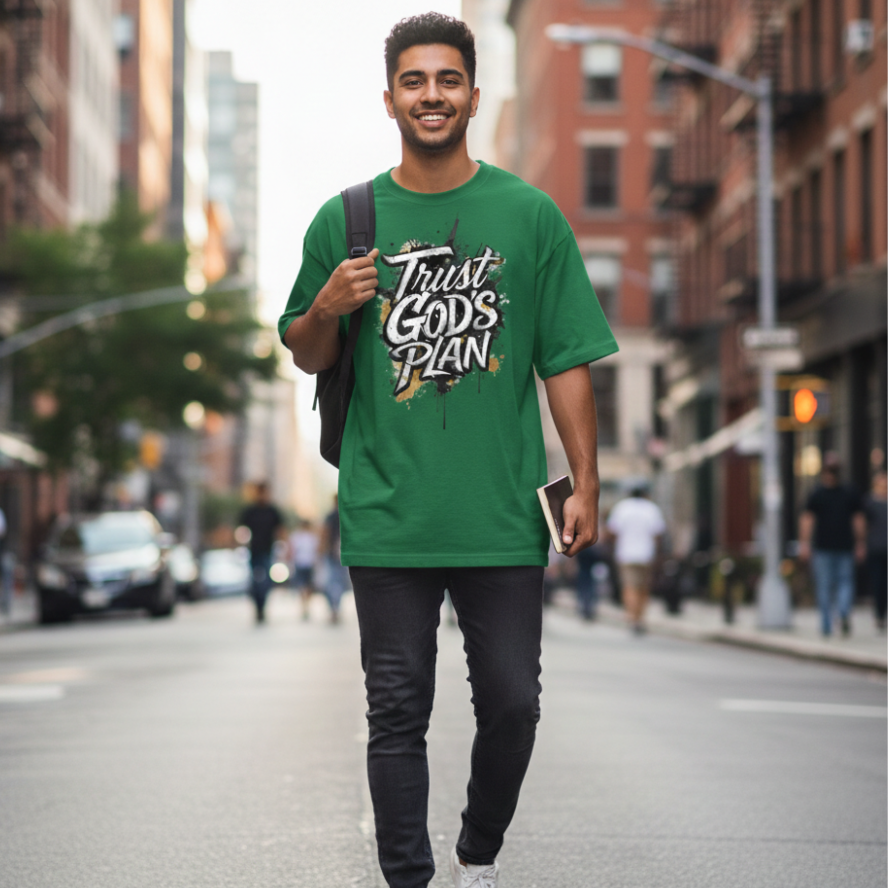 Oversized T-Shirt Trust God